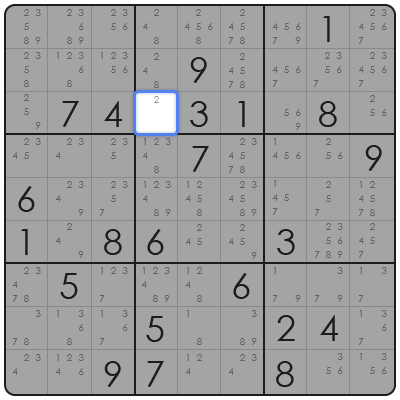 x wing strategy sudoku